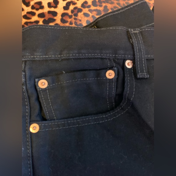 ✨BLACK  LEVI’S JEANS 501 MEN Boots cut 34 x 34👖 - Picture 9 of 10